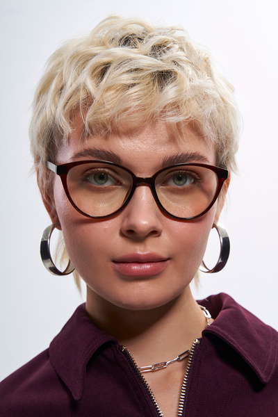 Bilge Karga Marion Brown Blue Light Protective Glasses