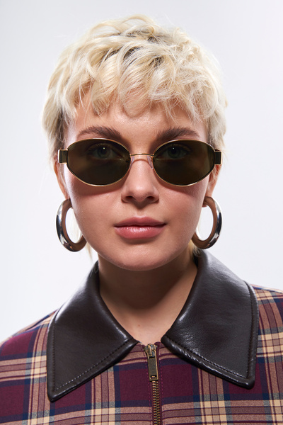 Bilge Karga Meltem Gold Green Güneş Gözlüğü