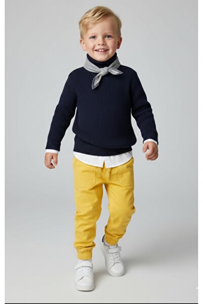 nk kids Baby Girl-Child Baby Boy-Child Woven Linen Trousers