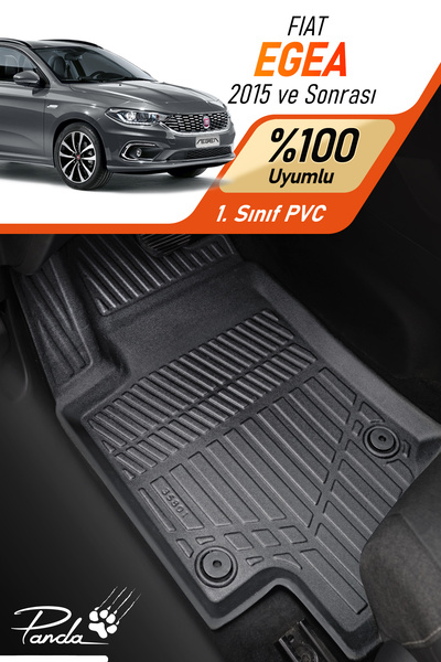 Panda Kılıf FİAT EGEA SEDAN 2015- SONRASI 4D HAVUZLU PASPAS TAKIMI