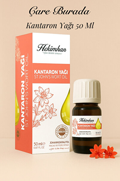 hekimhan bitkisel Kantaron Yağı 50 ml