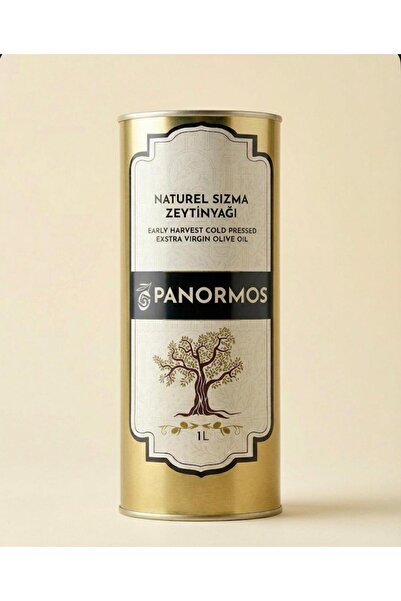 panormos olive Erken Hasat Soğuk Sıkım Naturel Sızma Zeytinyağı