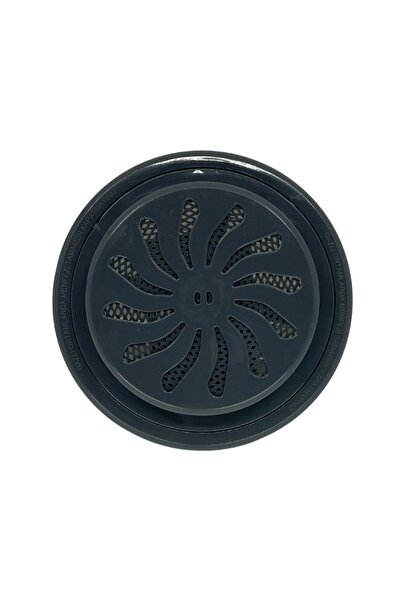 WUVERA Siyah Doğalgaz Ayarlı Cam Menfezi /aç-kapa Soğuk Havayı Engeller