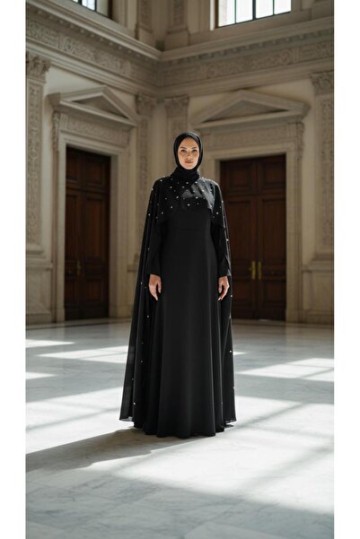 AbiyeSultan Kadın Tesettür Abiye - Lavanta Pelerinli Abiye - Pelerinli Abiye ...