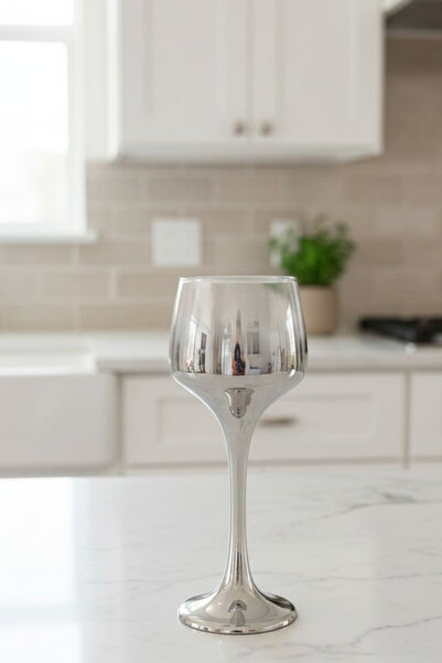 rova tr Lal Titanyum Kaplama 6'lı Lüks Kahve Yanı küçük Su Bardağı - 80 cc