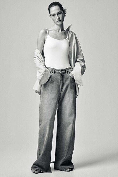 H&M Microfibre strappy top