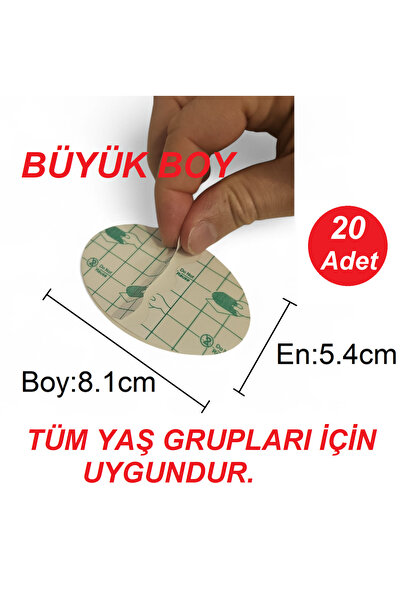 TEKNO İSTANBUL 20 Adet Su Geçirmez Yapışkanlı Kulak Koruyucu Tek Kullanımlık ...
