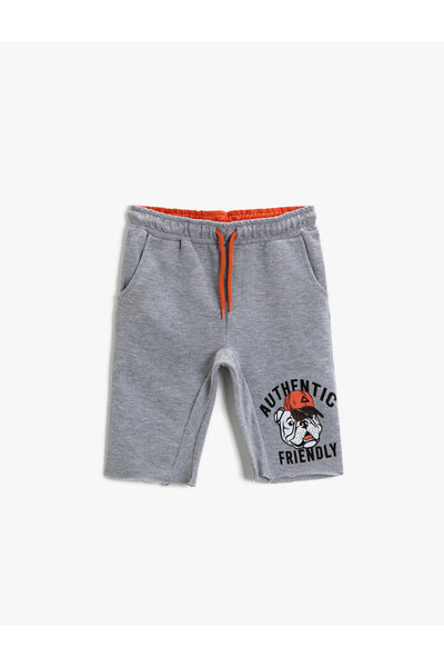 Koton Baskılı Şort Pamuklu