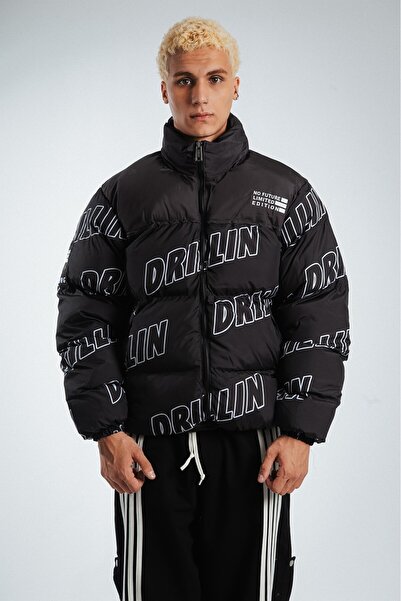 No Future Uk Drill Men's Puffer Coat Jacket Nf0505Sy