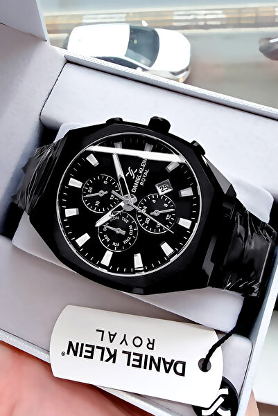 Daniel Klein Erkek Kol Saati 3 Atm Su Geçirmez Su Geçirmez Çelik Kordon Doğal...