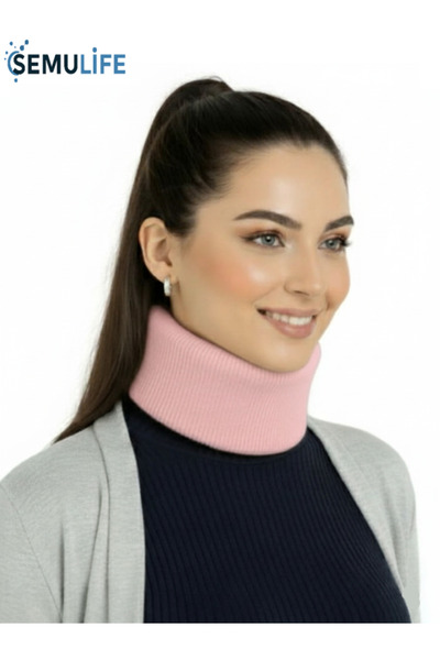 SEMULİFE Servikal Sünger Boyunluk Sünger Boyunluk,,boyun Destek Boyun Düzleşmesi STANDART BEDEN