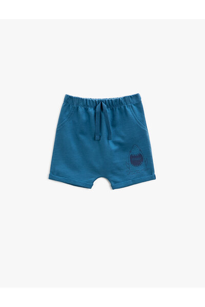 Koton Boy's Medium Indigo Shorts & Bermuda 1YMB48521OK