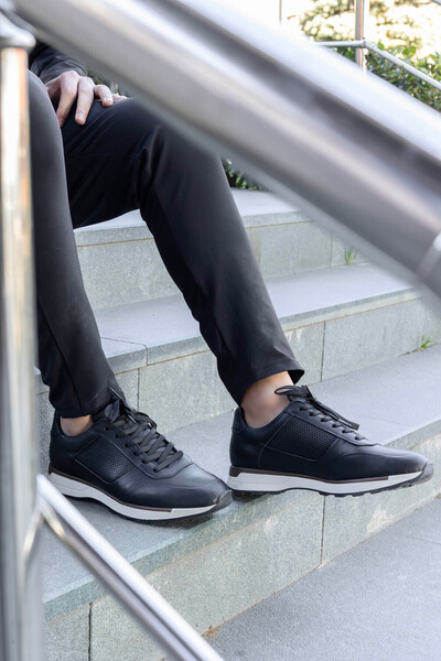 FAST STEP Ανδρικά αθλητικά παπούτσια από γνήσιο δέρμα 723MA120