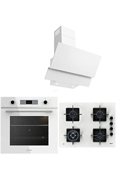 ukinox BEYAZ ANKASTRE SET (Smart 8801/ares65/aztec60)