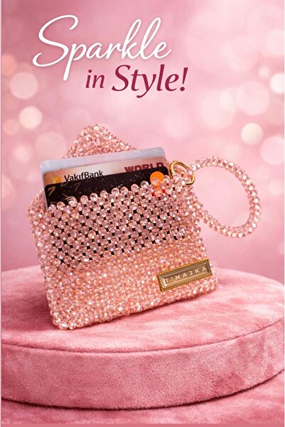 T’NAJKA Kristal boncuk cüzdan