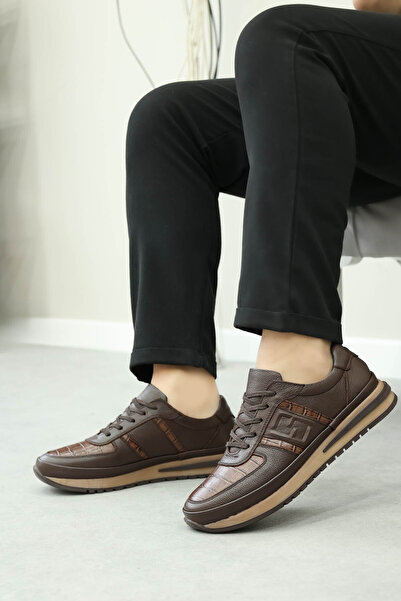 FAST STEP Hakiki Deri Erkek Casual Ayakkabı 600MA325