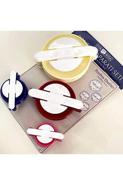 yumakça 4' lü Ponpon Yapma Aleti - Aparatı