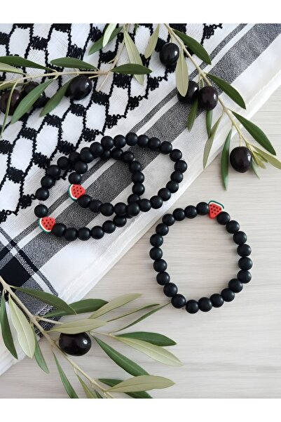 Günebakan سوار من حجر العقيق مع تمثال كاربوز فيمو - بتصميم فلسطيني