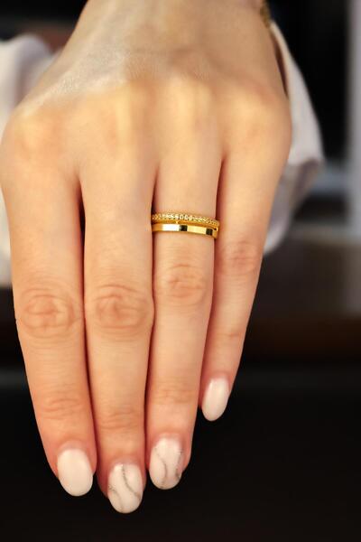 Fay Yamaner Altın İkili Ajda Yüzük