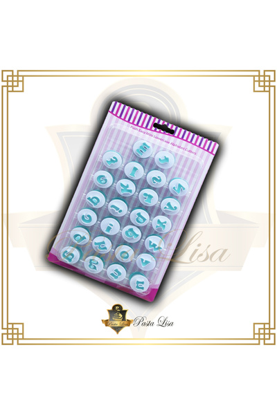 lisapastacılık Basmalı Alfabe Kalıbı Set - Küçük Harf