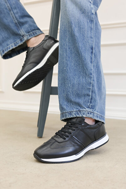 FAST STEP حذاء كاجوال رجالي من الجلد الطبيعي 241MA1989