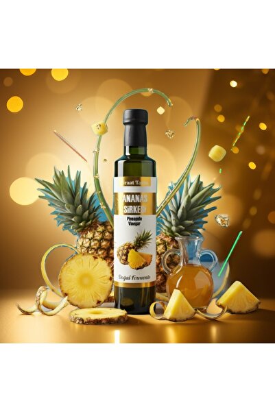 Ziraat Tarım DOĞAL FERMENTE ANANAS SİRKESİ 500 ML