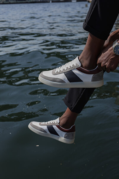 FAST STEP Чоловічі спортивні кросівки з натуральної шкіри 723MA4032