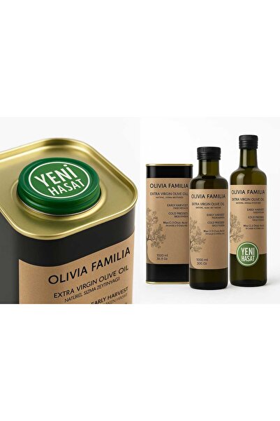 250 ml İlaçsız Tarım Sızma Zeytinyağı, Erken Hasat, Antioksidan, Sağlık Dolu Damak Tadı!