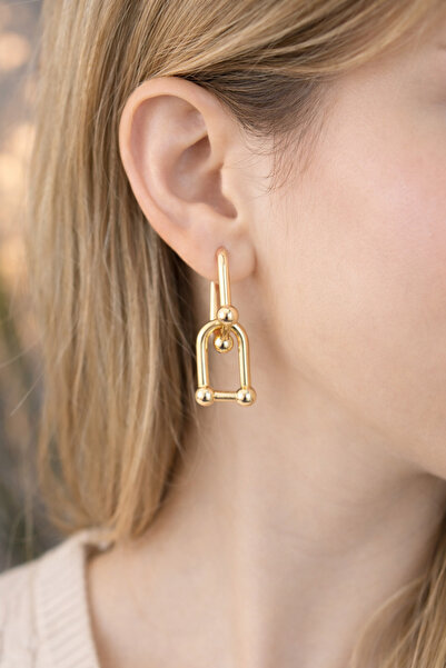 Jack Ferrero Çelik Renk Atmaz Garantli Faturalı Küpe