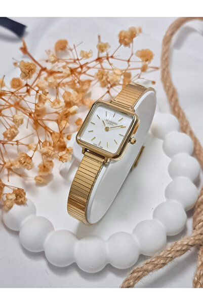 Lee Cooper LC08138 Kare Kadran Minimal Tasarım 3 Atm Su Geçirmezlik Kadın Kol Saati