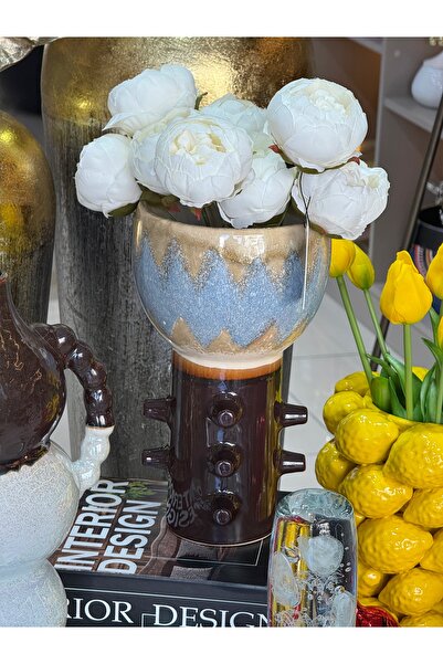 YASAR CONCEPT مزهرية سيراميك لوميفا