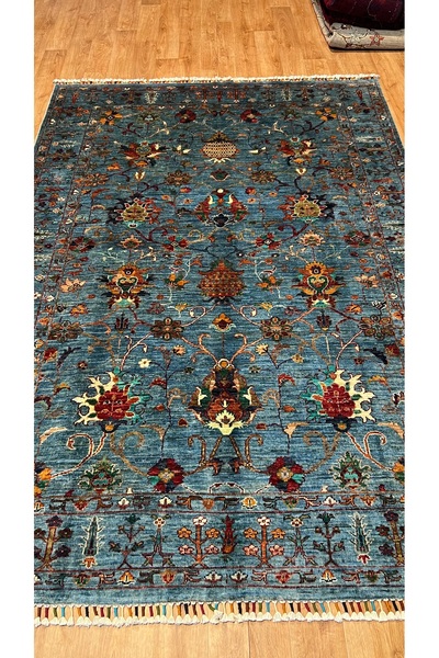 Turkmen Rug El dokuma afgan Halısı