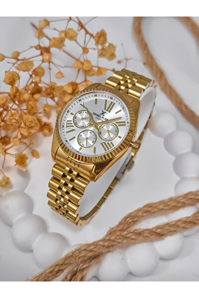 Daniel Klein DKE.1.10847 ساعة يد نسائية حصرية بجميع الوظائف Active 3 ATM مقاو...