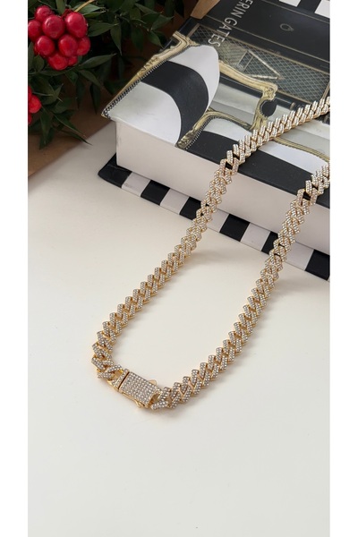 Elmira Jewelry Vip Model Taşlı Gurmet Kolye