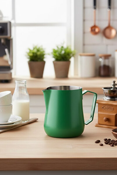 SODELICIOUS COFFEE TEA Milk Pot Prof 500 ml Green (Spp-Y5)