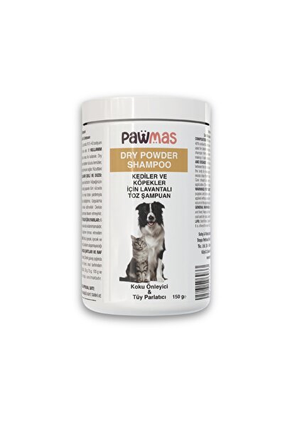 Pawmas Kuru Toz Şampuan 150 ml