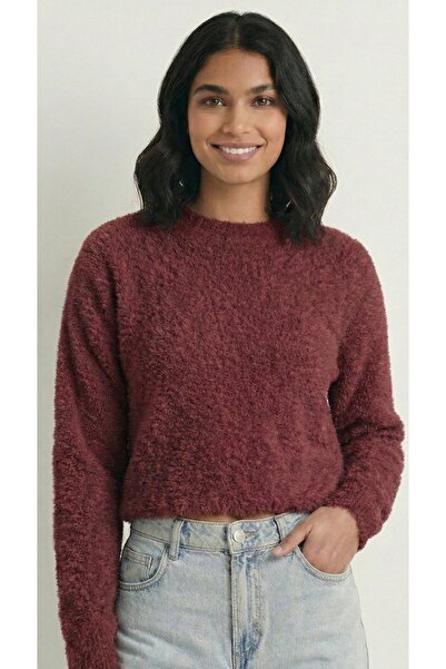 Enga Vera Women's Buklet Basic Knitwear Sweater (Standard Fit)