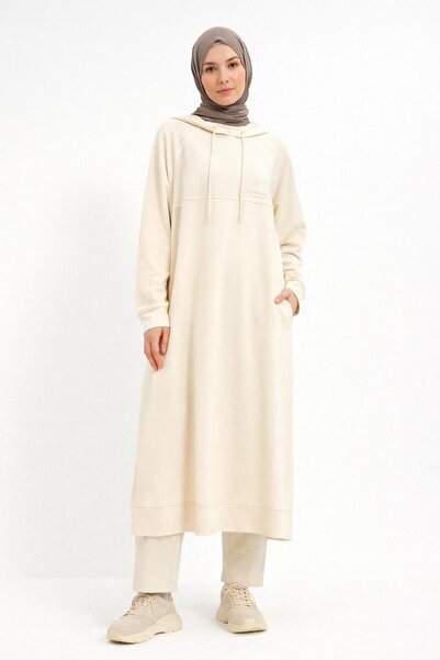 İkoll KAPŞONLU UZUN TUNİK