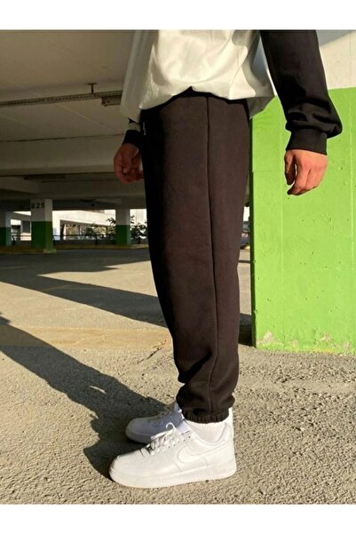 EXPECTED Pantaloni de sport unisex cu căptușeală din fleece cu croială fire, ...