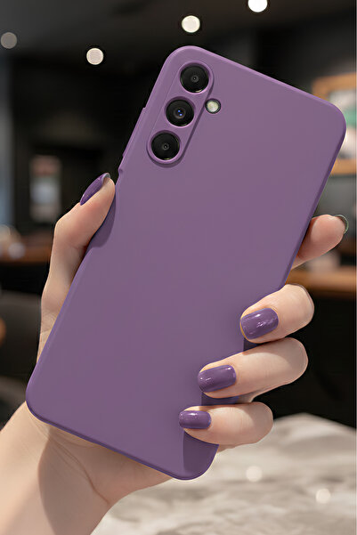 Hatreds Galaxy A56 İçin Uyumlu İçi Kadife Sıvı Silikon Kılıf