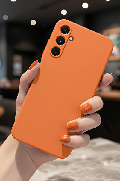 Hatreds Galaxy A24 İçin Uyumlu İçi Kadife Sıvı Silikon Kılıf