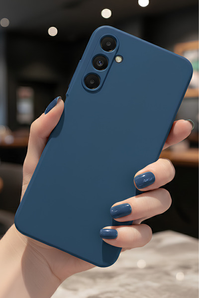 Hatreds Galaxy S23 İçin Uyumlu İçi Kadife Sıvı Silikon Kılıf