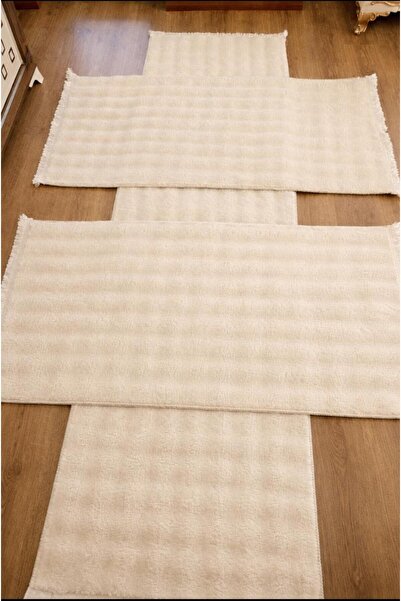 AKSU BUBBLE peluş lüx modern kaymaz taban yıkanabilir yatak odası antre hol h...