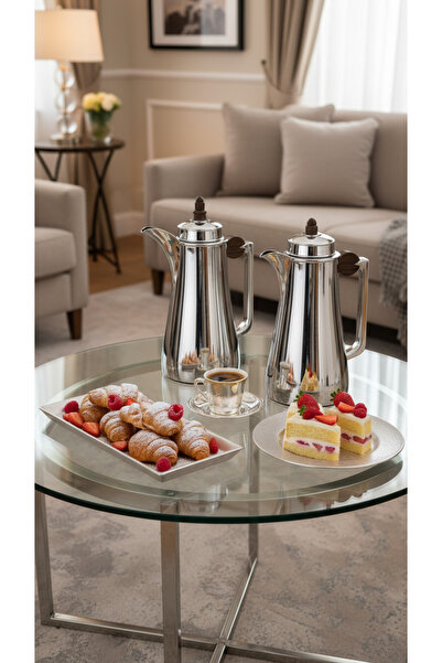 Generic Luxury Royal Design 1 Liter Tea and Coffee Thermos Set