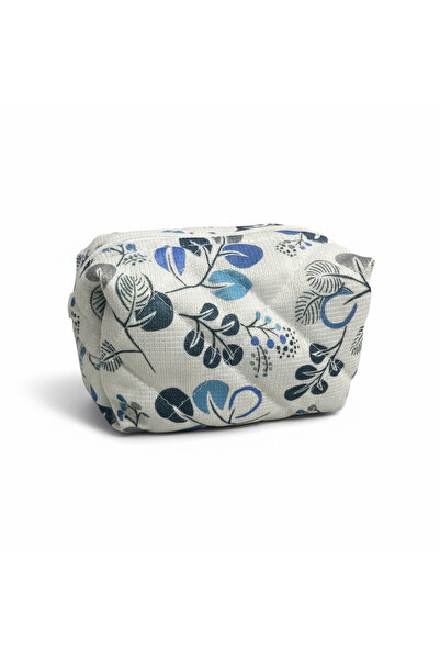 Bestway ve Diğeri Floral Pattern Travel Cosmetic Makeup Bag