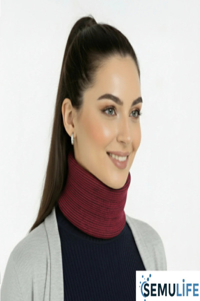 SEMULİFE Servikal Sünger Boyunluk Sünger Boyunluk,,boyun Destek Boyun Düzleşmesi STANDART BEDEN