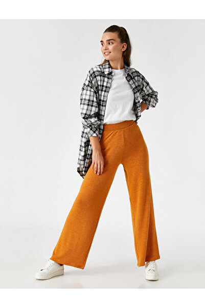 Koton Dámske horčicové džínsy 2KAK43752EK