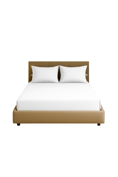 Sabia 100% Cotton 62 Thread Count 180X200 cm +37 cm Height Suitable Extra Large Size Elastic Sheet Set