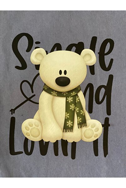 Gönülden Tasarım Transfer de imprimare pentru tricouri cu urs care se lipsește cu fierul de călcat Arma 25X13