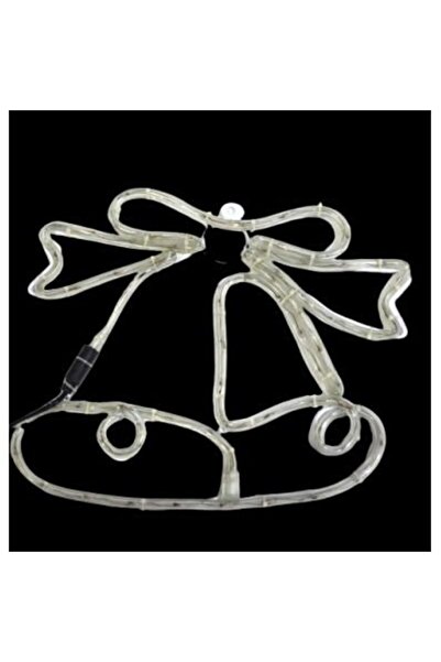 OEM Instalație de Crăciun, Figurină Clopoțel din Furtun LED cu Suport, Roșu